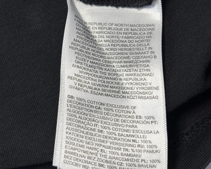 The North Face Black Graphic Logo T-Shirt