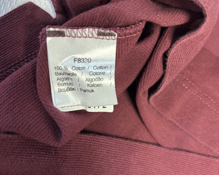 Lacoste Sport Burgundy Slim Fit Men's Polo Shirt