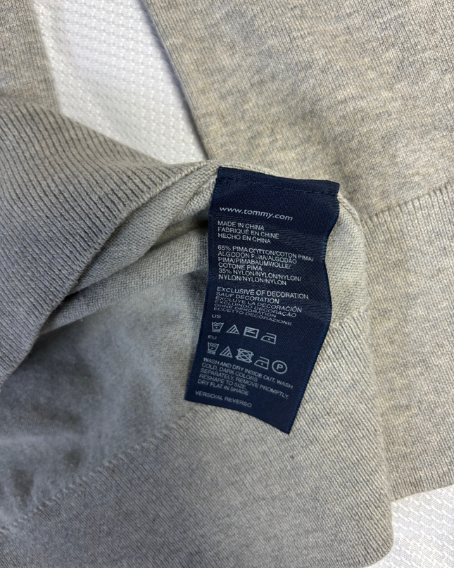 Tommy Hilfiger Classic V-Neck Grey Sweater