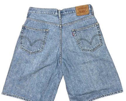 Levi's 550 Relaxed Fit Blue Denim Shorts