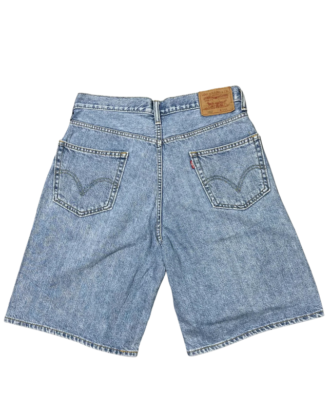 Levi's 550 Relaxed Fit Blue Denim Shorts