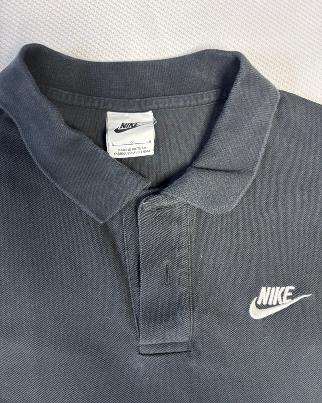 Nike Black Classic Pique Polo Shirt