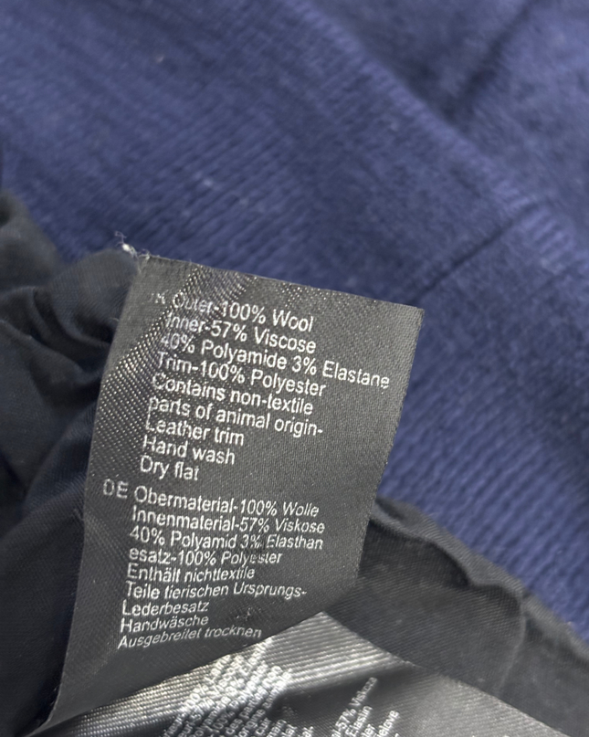 Barbour Navy 1/4 Zip Knit Sweater