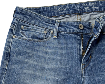 Levi's Blue Demi Curve Skinny Jeans