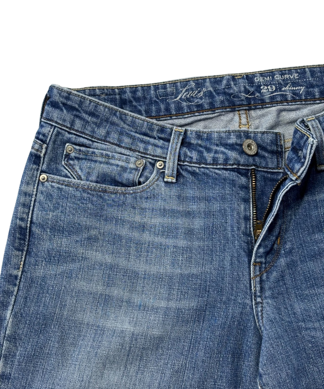 Levi's Blue Demi Curve Skinny Jeans