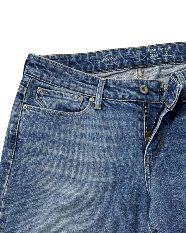 Levi's Blue Demi Curve Skinny Jeans