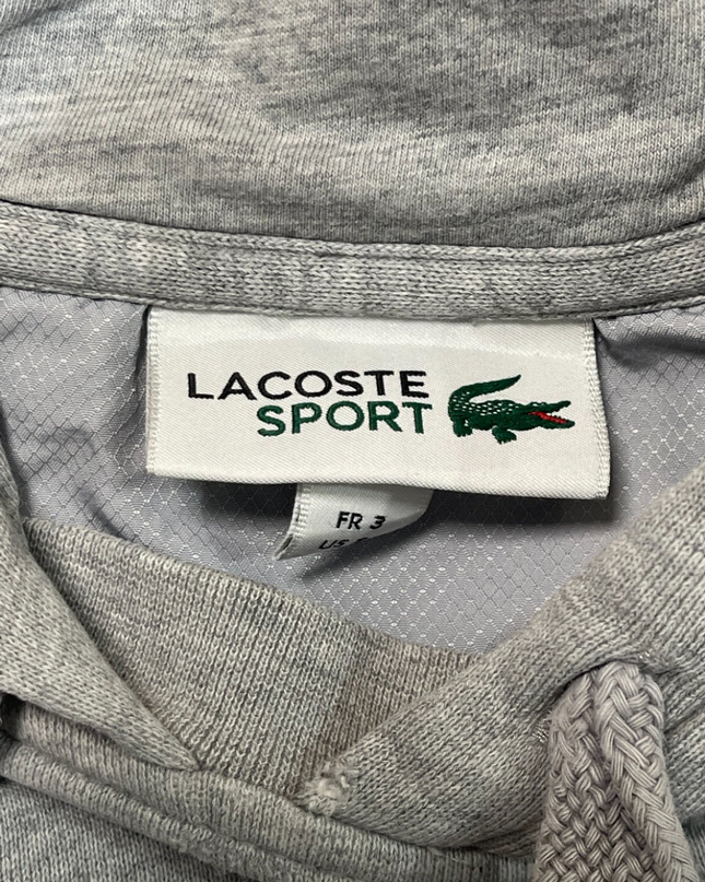 Lacoste Sport Classic Grey Pullover Hoodie