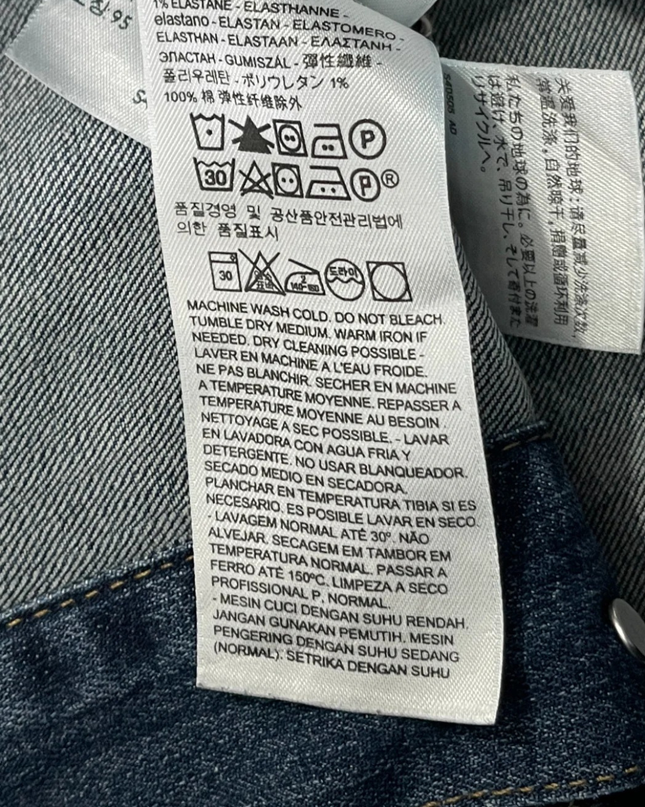 Levi's Classic Blue Denim Trucker Jacket