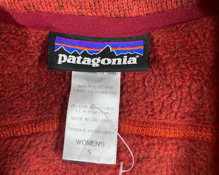 Patagonia Red Women's Better Sweater Fleece Vest
