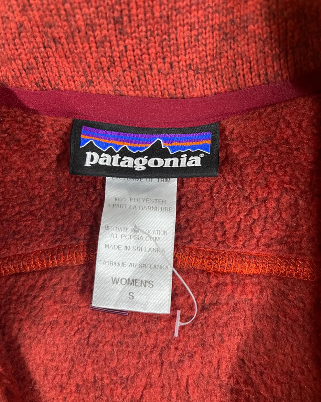 Patagonia Red Women's Better Sweater Fleece Vest