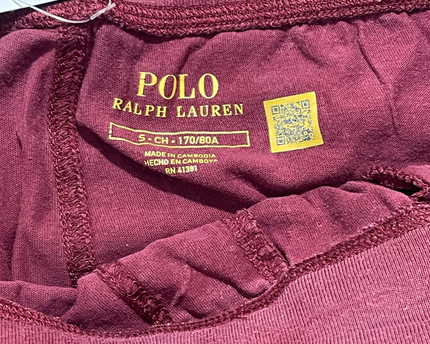 Polo Ralph Lauren Maroon Jogger Pants