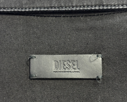 Diesel Black Men's Utility Blazer Jacket