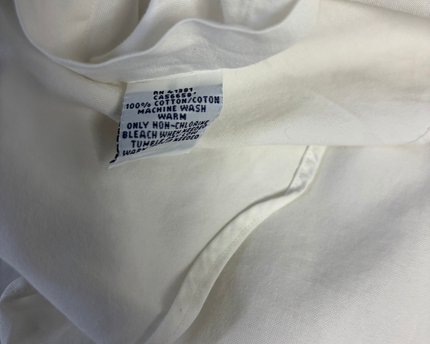 Ralph Lauren White Long Sleeve Button-Down Oxford Shirt