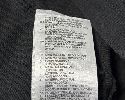 Adidas Black Deconstructed Graphic Logo Tee