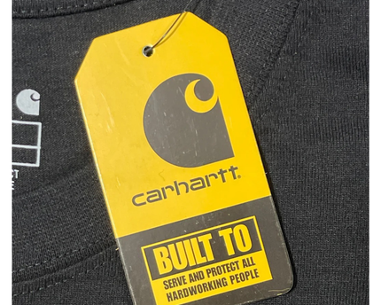 Carhartt Black Loose Fit Short Sleeve Pocket T-Shirt W/Tags