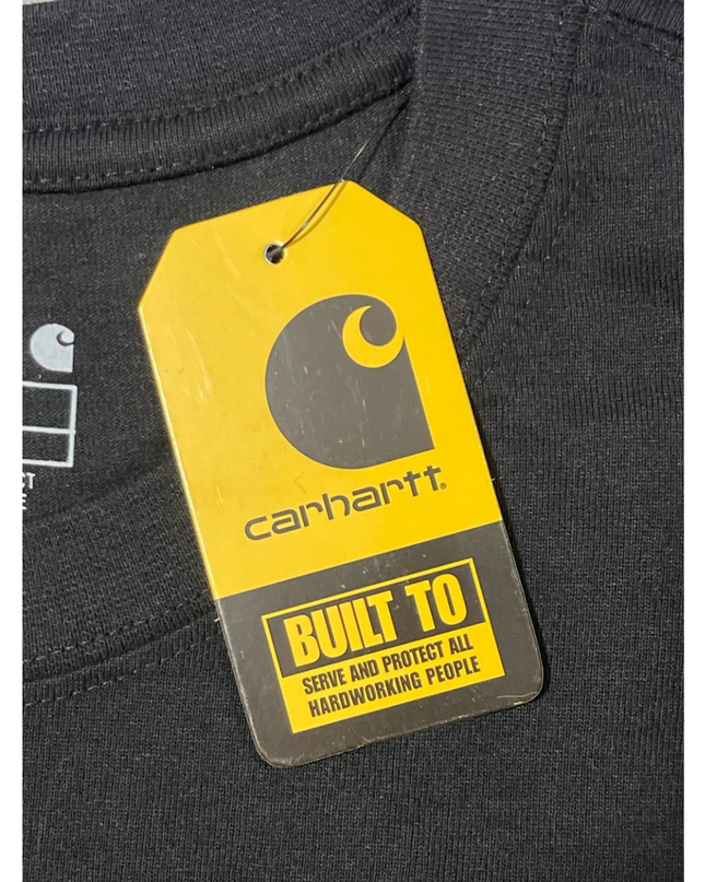 Carhartt Black Loose Fit Short Sleeve Pocket T-Shirt W/Tags