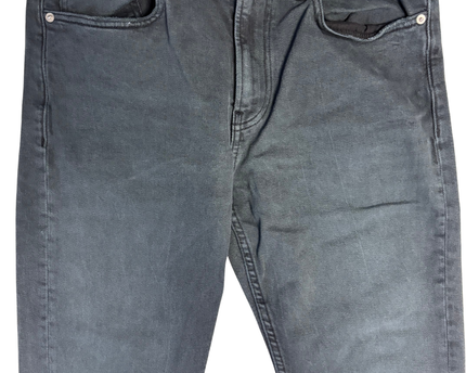 Calvin Klein Jeans Black Washed Straight Leg Jeans