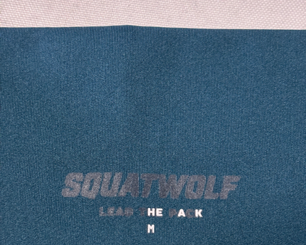 SQUATWOLF Teal High-Waisted Performance Leggings with Pockets