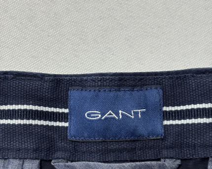 Gant Navy Blue Molsey Extra Slim Chino Pants