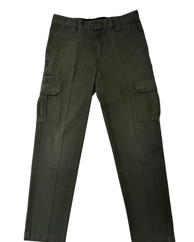 Dickies FLEX Olive Green Cargo Work Pants - M | Waist: 32"