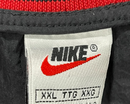 Nike Black V-Neck Windbreaker Pullover Sports Upper