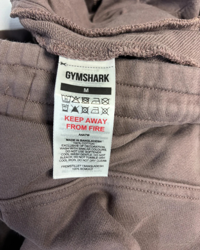 Gymshark Brown Graphic Logo Relaxed Fit Joggers
