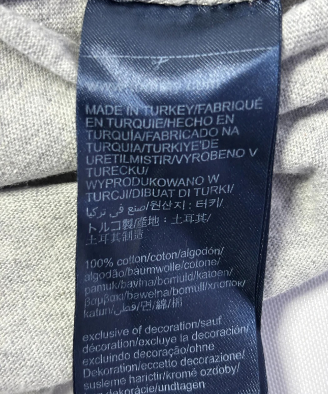 Tommy Jeans Gray Graphic Logo T-Shirt
