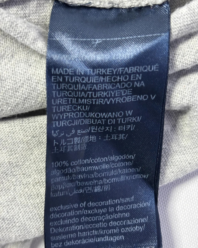 Tommy Jeans Gray Graphic Logo T-Shirt