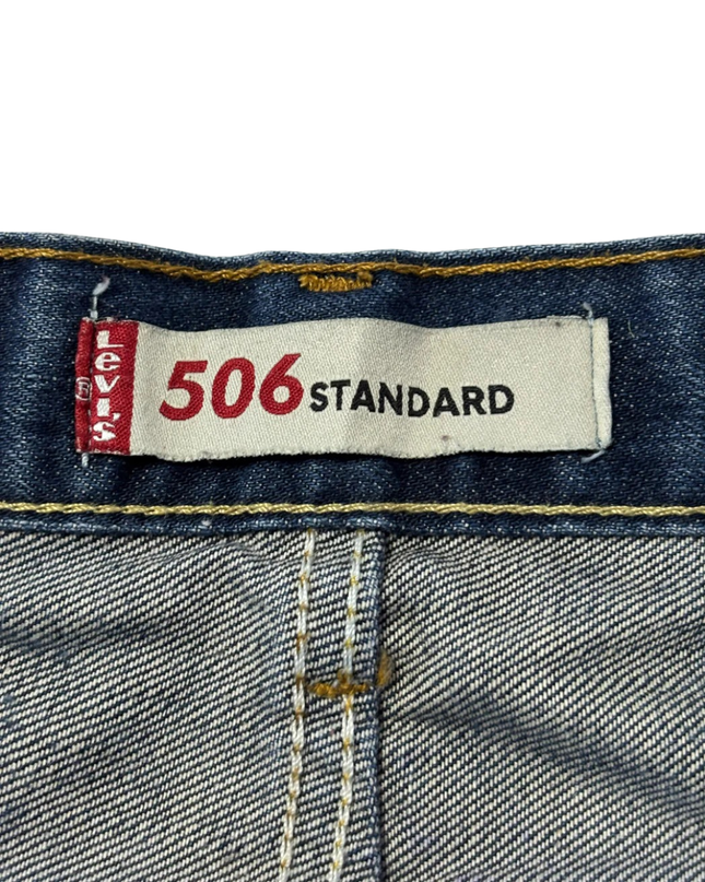 Levi's Blue 506 Standard Straight Leg Jeans