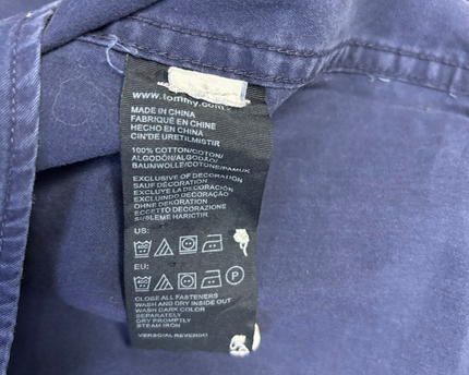 Tommy Hilfiger Blue Classic Fit Button-Down Shirt
