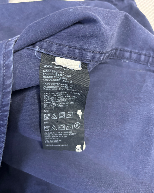 Tommy Hilfiger Blue Classic Fit Button-Down Shirt