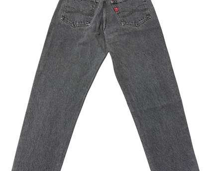 Americanino Grey Vintage Straight Leg Button Fly Jeans