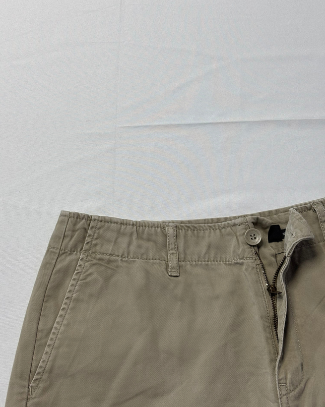 Calvin Klein Jeans Khaki Casual Mid-Rise Shorts