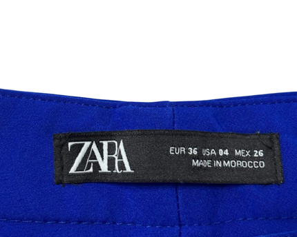 Zara Blue Tailored Trousers