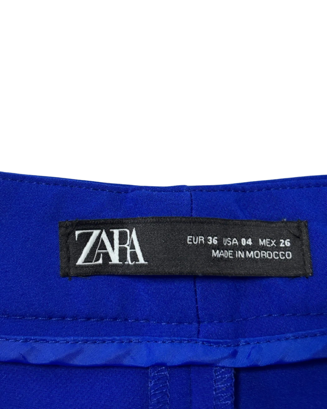 Zara Blue Tailored Trousers