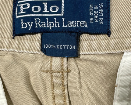 Polo Ralph Lauren Khaki Cargo Chino Shorts