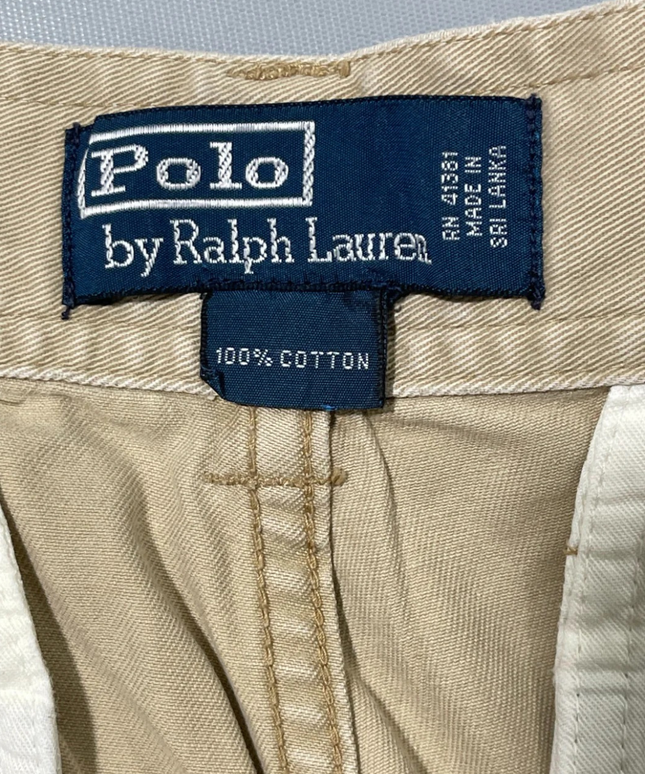 Polo Ralph Lauren Khaki Cargo Chino Shorts