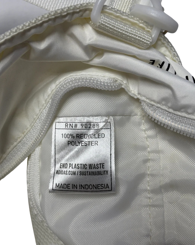 Adidas White Mini Tote Crossbody Bag