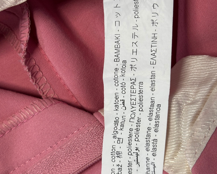 Zara Basic Pink High-Waisted Tailored Shorts