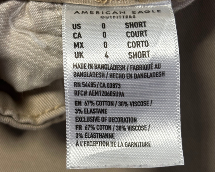 American Eagle Super Stretch Khaki Slim Fit Chino Pants