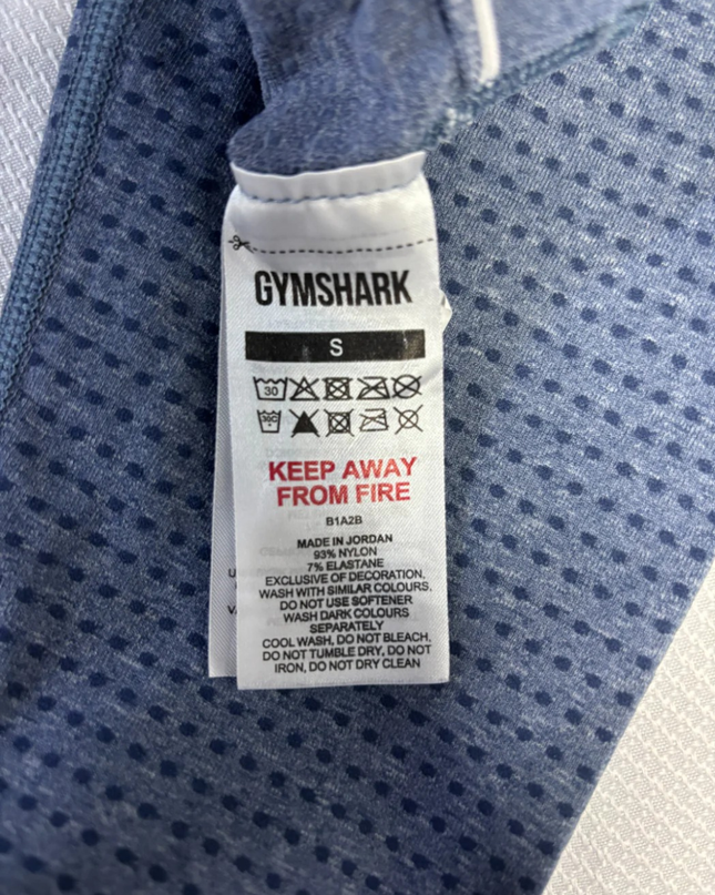 Gymshark Blue Energy+ Seamless High-Waisted Leggings
