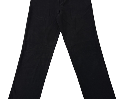 Calvin Klein Classic Black Straight-Leg Trousers