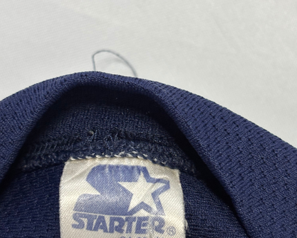 Starter Navy Blue Columbus Blue Jackets Hockey Jersey