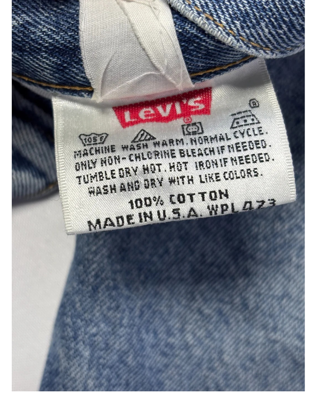 Levi's Vintage 501 Made in USA Blue Straight Leg Jeans