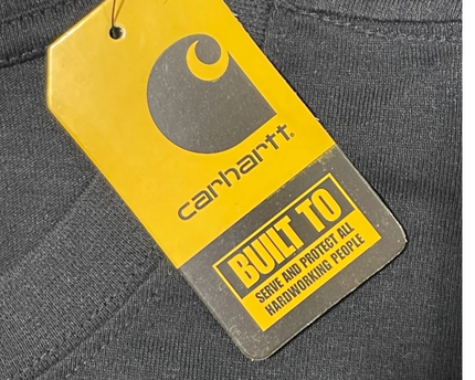 Carhartt Black Loose Fit Short Sleeve Pocket T-Shirt W/Tags