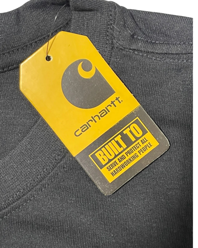 Carhartt Black Loose Fit Short Sleeve Pocket T-Shirt W/Tags