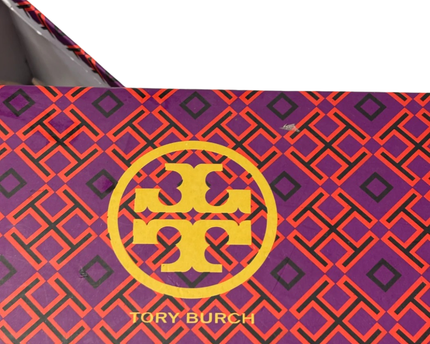 Tory Burch Tan Leather Ballet Flats W/Box