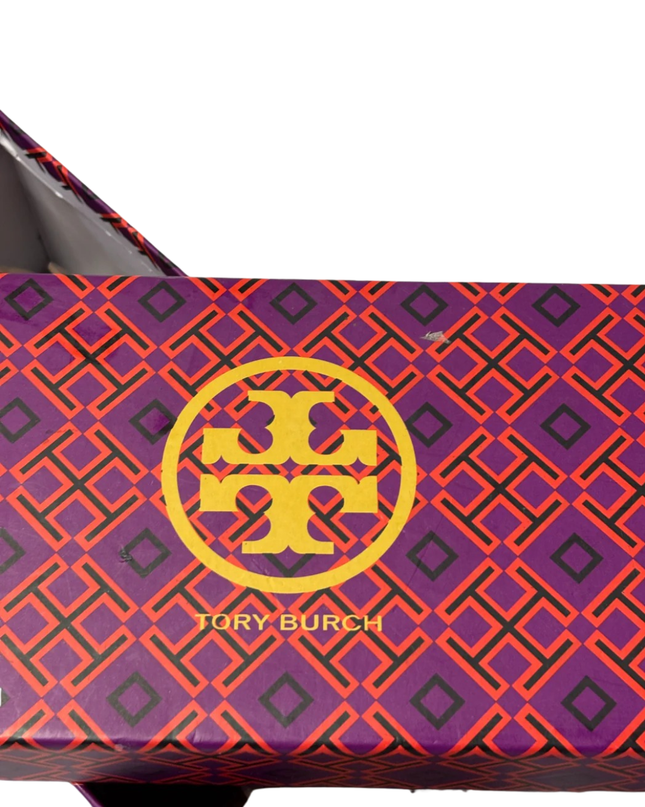 Tory Burch Tan Leather Ballet Flats W/Box