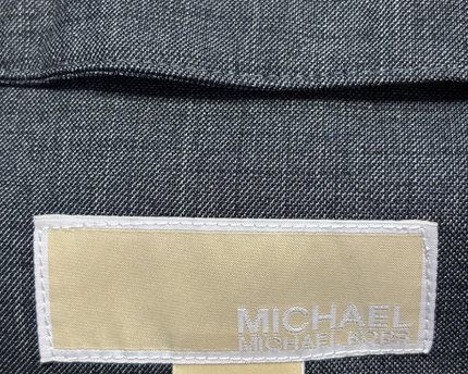Michael Kors Grey Slim Fit Car Coat