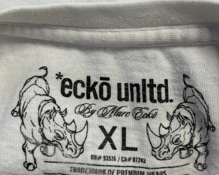 Ecko Unltd. White Urban Graphic Tee